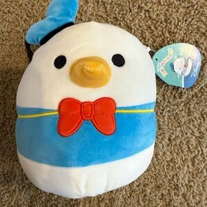 Disney Blue and White Stuffed Animal